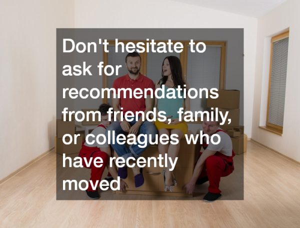 How Should You Choose From Your Local Moving Services?